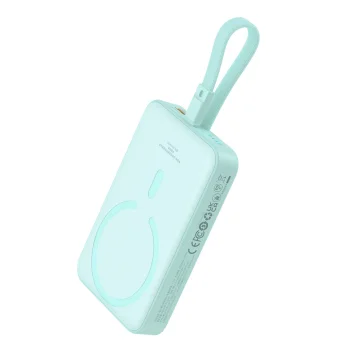 Baseus Magnetic Mini MagSafe 10000mAh 20W внешний аккумулятор с встроенным кабелем...