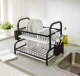 Gotel Q83F 2-Tier Dish Drainer with Drip Tray