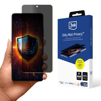 Privātuma aizsargplēve 3mk Silky Matt Privacy viedtālrunim Xiaomi Poco X7 Pro