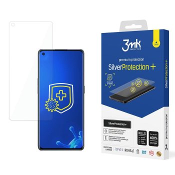 Oppo Reno 6 Pro + 5G 3MK Silver Protect+ Antibacterial Screen Protector