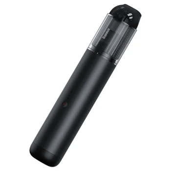 Baseus A3 Pārnēsājams Auto, Ofisa Bezvadu Putekļu Sūcējs, Melns | Wireless Desktop Capsule Car Vacuum Cleaner