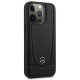 Mercedes iPhone 15 Pro Max vāciņš Leather Urban Line, melns