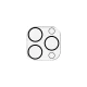 3mk Lens Pro Full Cover kameras aizsargstikls iPhone 16 Pro / 16 Pro Max