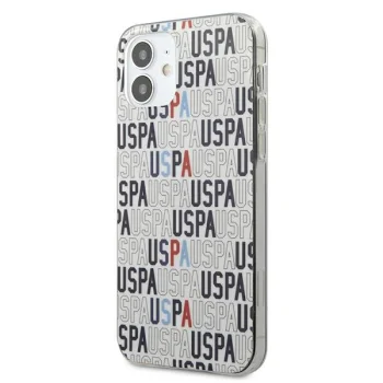 Apple iPhone 12 mini 5.4'' US Polo Logo Mania Collection Case Cover (USHCP12SPCUSPA6), White