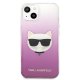 Apple iPhone 13 mini 5.4\" Karl Lagerfeld Choupette Head Case Cover (KLHCP13SCTRP), Pink