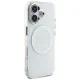 Guess IML Metal Colored Circle MagSafe vāciņš Apple iPhone 16, balts