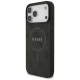 Guess 4G Ring Classic Logo MagSafe Case for iPhone 17 Pro Max - Black