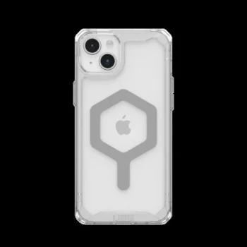 Apple iPhone 15 Plus 6.7'' UAG Plyo MagSafe Hard Case Cover, Transparent and Silver | Telefona Maciņš Vāciņš...