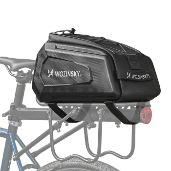 Wozinsky WSR-01B velosoma bagāžniekam 9L, melna