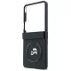Karl Lagerfeld Karl&Choupette Pins MagSafe vāciņš priekš Samsung Galaxy Z Flip 8, melns