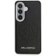 Karl Lagerfeld Perforated KL MagSafe vāciņš Samsung Galaxy S26+, melns