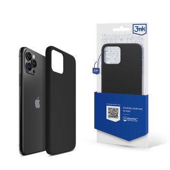 3mk silikona maciņš iPhone 11 Pro — melns