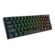 Механическая клавиатура Royal Kludge RK61 RGB, красный переключатель...