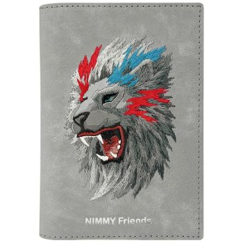 Nimmy Raptor Lion pases un dokumentu maciņš Pelēks
