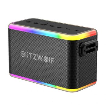 Bezvadu Bluetooth skaļrunis Blitzwolf BW-WA6 RGB 80W | Wireless speaker