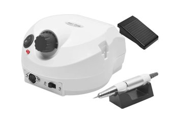 Manikīra un pedikīra aparāts, nagu frēze 65 W, ar pēdas pedāli, ar 6 dimanta uzgaļiem