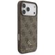 Guess 4G Small Classic Logo MagSafe Magsafe maciņš iPhone 17 Pro Max – brūns | Phone Case Cover