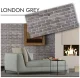 Декоративная стеновая панель LONDON GREY 500 x 1000 мм, 3 мм