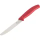 Galda un tomātu nazis Victorinox Swiss Classic 11 cm, zobains, sarkans