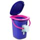 Pārnēsājamā tualete GreenBlue GB320BR, 19L, tumši zila/rozā