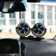 Двойной автомобильный вентилятор USB, черный
