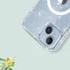 Tech-Protect iPhone 13 / 14 vāciņš FlexAir Hybrid MagSafe, caurspīdīgs ar spīdumiem