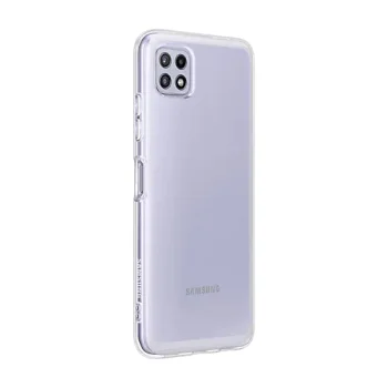 Samsung Galaxy A22 5G (SM-A226B) Slim TPU Case Cover, Transparent | Caurspīdīgs Silikona Vāciņš Maciņš Apvalks...