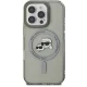 Karl Lagerfeld IML Metal Karl&Choupette Head MagSafe iPhone 16 Pro vāciņš, Black