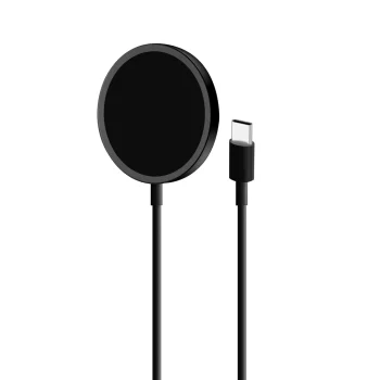 Puro Magnetico bezvadu indukcijas lādētājs ar MagSafe, 1m, melns