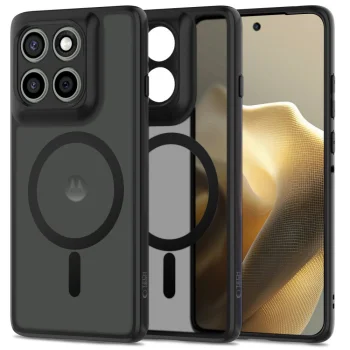 Чехол Tech-Protect MagMat MagSafe для Motorola Edge 60 Pro, матовый черный