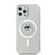 Чехол Karl Lagerfeld для iPhone 12 / 12 Pro IML Choupette MagSafe, прозрачный