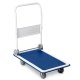 Humberg HM-505 Folding Platform Trolley, 150 kg Capacity, White-Blue