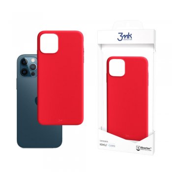 Apple iPhone 12 / 12 Pro 6.1" 3MK Matt Case Cover, Strawberry