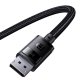 DisplayPort 8K 60Hz kabelis 2 m Baseus High Definition Series - melns