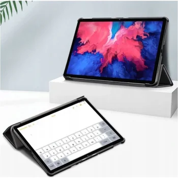 Lenovo Tab P11 Gen 2 (TB350FU) Trifold Tech-Protect SmartCase Protective Cover Case, Gray | Чехол Книжка...