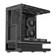 DarkFlash F1 ATX datora korpuss ar 6 ARGB ventilatoriem, melns