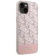 Guess iPhone 14 Plus vāciņš GCube Stripes MagSafe, rozā