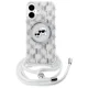 Karl Lagerfeld iPhone 16 vāciņš IML Crossbody Monogram Karl & Choupette, caurspīdīgs