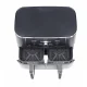 Karstā gaisa fritieris Ninja AF400EU Foodi MAX Dual Zone, 9.5 l, 2470 W, melns / sudraba
