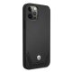 BMW iPhone 12 Pro Max vāciņš Perforate, melns