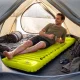Односпальный надувной туристический матрас AeroCOMFORT с насосом,...