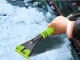 Ice Scraper with Brush 2-in-1 for Car Windshield Snow and Frost Removal