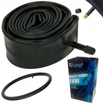 Bicycle inner tube 28 x 1.75/2.125 with Schrader valve, butyl, black
