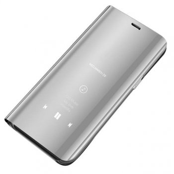 Huawei P30 Pro (VOG-L09, VOG-L29) Clear View Case Cover, Silver | Telefona Vāciņš Maciņš Grāmatiņa