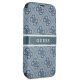 Apple iPhone 13 mini 5.4\" Guess 4G Stripe Book Case Cover (GUBKP13S4GDBL), Blue | Чехол Кейс Бампер...