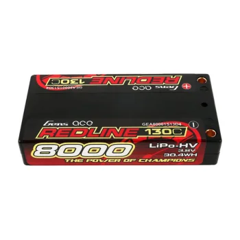 LiPo akumulators Gens Ace 8000mAh 3.8V 1S2P 130C GEA80001S13D4
