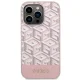 Чехол Guess для iPhone 14 Pro GCube Stripes MagSafe, розовый