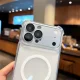 Vāciņš iPhone 18 Pro Max / 17 Pro Max ar magnētisko gredzenu un kameras vāciņu, caurspīdīgs