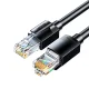 Ugreen Cat6A UTP 2m Ethernet Cable - Black