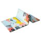 Double-sided Foldable Foam Play Mat Pad Rug for Kids, Words/Giraffe, 198x179cm